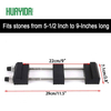 wood sharpening stone holder