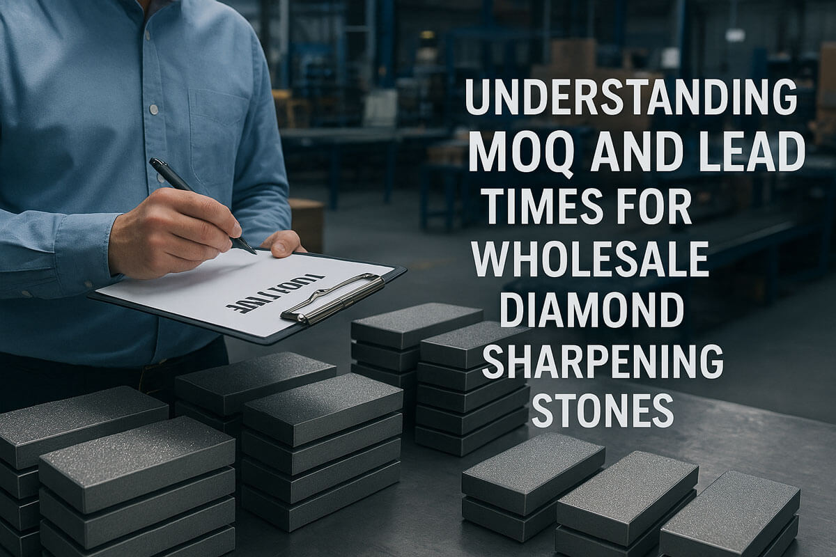 Understanding MOQ and Lead Times for Wholesale Diamond Sharpening Stones