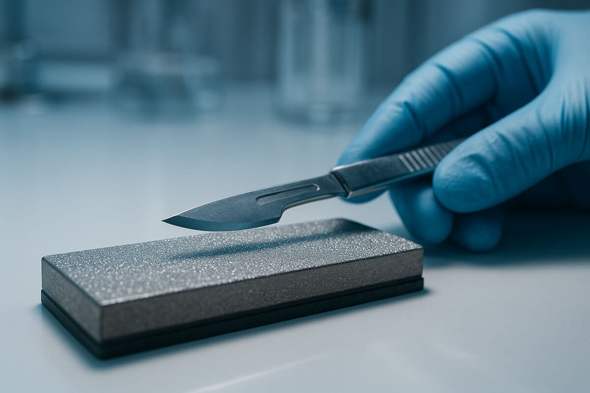 Specifying Diamond Sharpening Stones for Medical & Precision Cutting Tools