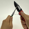 Multifunctional Diamond Knife Sharpening Rod Sharpener Stone for Outdoor Hunting Fishing