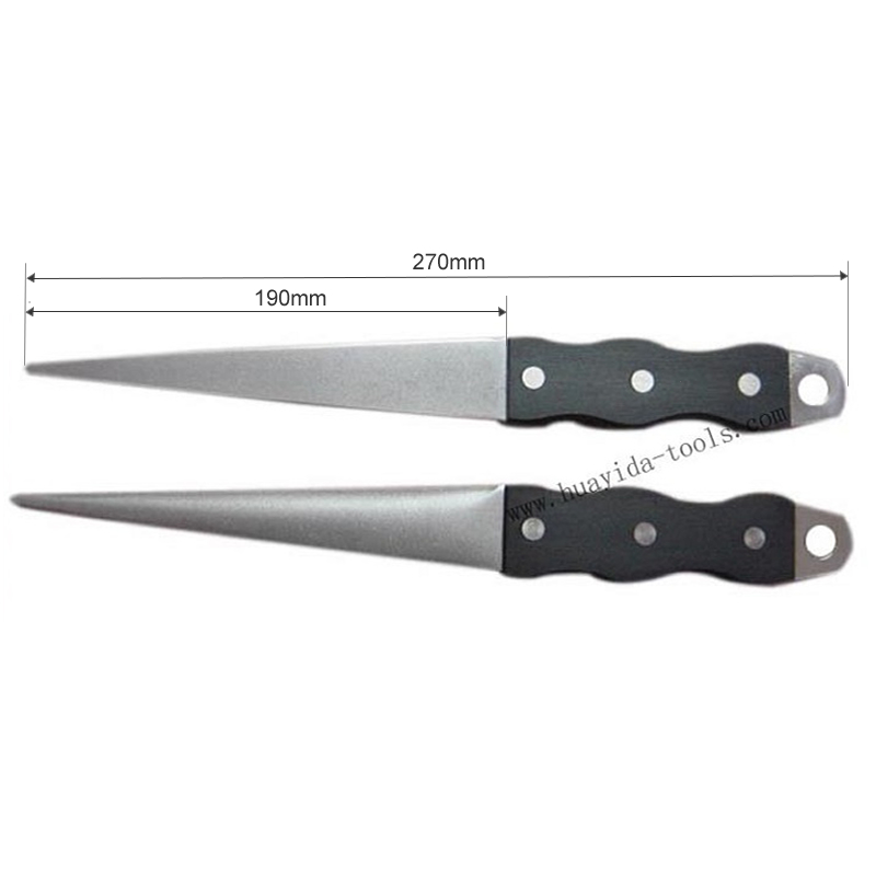 Wood Hand Diamond Knife Sharpener for Knife - Size：270x80mm